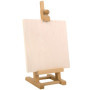 Set de 6 Toiles en Bois 30x30 cm pour Peinture - Creative Deco