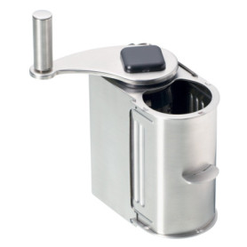 Râpe à Parmesan Rotative en Acier Inoxydable - Coffret Cadeau