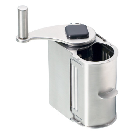 Râpe à Parmesan Rotative en Acier Inoxydable - Coffret Cadeau