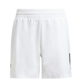 Shorts de Tennis adidas pour Garçons 15-16 Ans - Blanc 3-Stripes