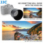 Pare-Soleil JJC LHJ61E pour Objectifs Olympus M.Zuiko et Zuiko