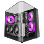 Boîtier Gaming Mars Gaming MC-INFINIOLITE ATX en Verre Trempé Noir