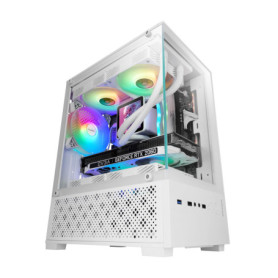 Boîtier Gaming MicroATX Mars Gaming MC-SE2 - Verre Trempé et Ventilateur FRGB