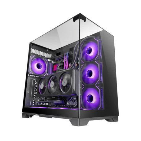 Boîtier Gaming Mars Gaming MC-Vision ATX avec Triple Verre Trempé
