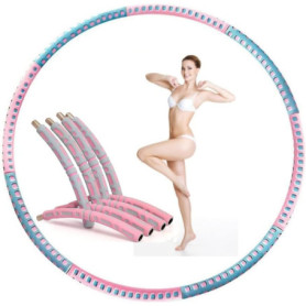 Hula Hoop Fitness Amovible en Mousse EVA pour Adultes et Enfants