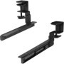 VIVO MOUNT-RAIL02H - Ensemble de pinces et rail coulissant pour clavier en bois
