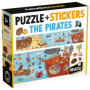 Puzzle Pirates avec Autocollants - Jeu Éducatif pour Enfants de 3 à 8 Ans