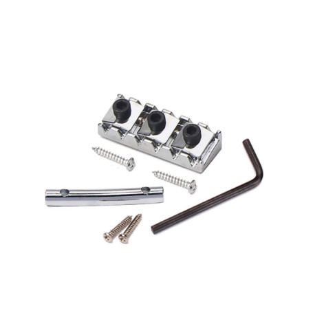 Écrou de Blocage et Barres de Tension pour Guitare Floyd Rose - Chrome