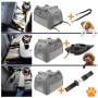 Panier de Transport My Duque pour Chien et Chat - Gris, Pliable et Sécurisé