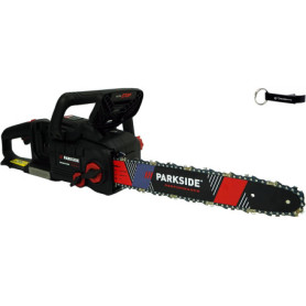 Tronçonneuse sans fil PARKSIDE PERFORMANCE® 40 V avec porte-clés HEADNMORE