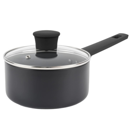 Casserole Antiadhésive Russell Hobbs 18 cm avec Couvercle en Verre