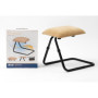 Repose-pieds réglable en tissu chenille beige - DeVilbiss Healthcare