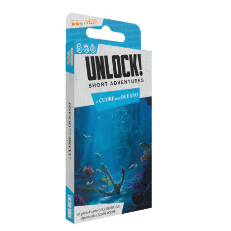 Unlock! Short Adventures : Le cœur de l'océan - Jeu de société captivant