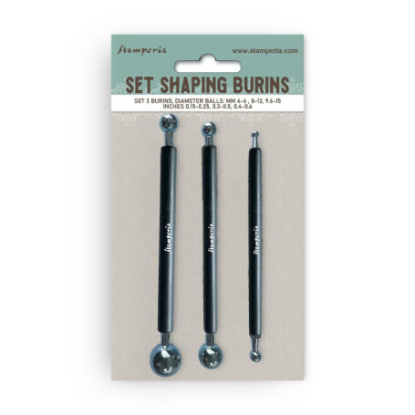 Burins de Modelage Stamperia pour Scrapbooking et Journaux Créatifs