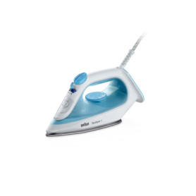 Fer à Repasser Braun TexStyle 1 SI1029BL - Chauffe Rapide et Semelle Antiadhésive