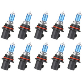 Lot de 10 Ampoules HB1 9004 80/100W Aspect Xénon pour Véhicules