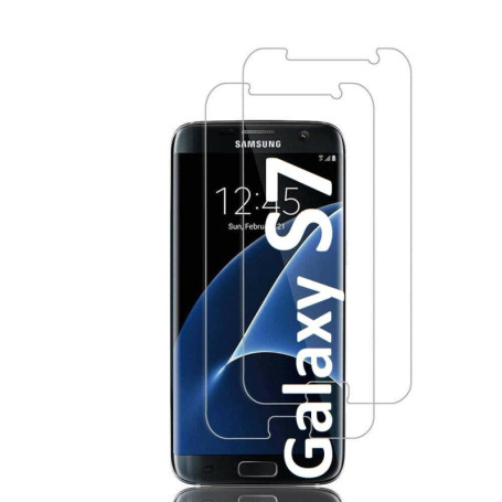 Lot de 2 films de protection d'écran blindés pour Samsung Galaxy S7