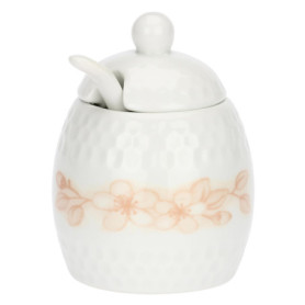 Mini Sucrier en Porcelaine avec Cuillère - Collection Bonbonnière