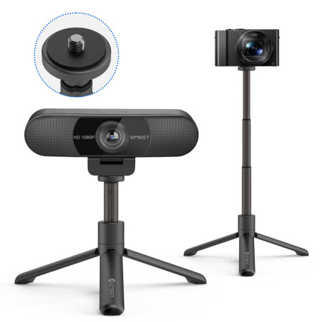 Trépied Escamotable EMEET TD303 pour Webcam et GoPro - 17 à 47 cm