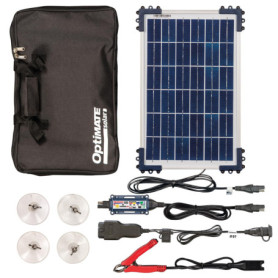 OptiMate Solar Duo 10W - Chargeur Solaire Intelligent pour Batteries 12V
