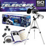 Télescope Réflecteur Enfant 76mm avec 50 Activités Astronomiques