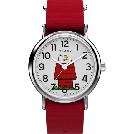 Montre Timex Weekender Snoopy pour Unisexe - Style Ludique et Épuré