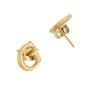 Boucles d'oreilles en acier inoxydable avec logo GUESS