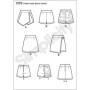 Patron de Couture Simplicity 1370 pour Jupe-Short Femme