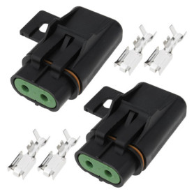 Kit de 2 Porte-fusibles à 2 Broches EMSea pour Voitures - Compatible ATP/ATC/ATO