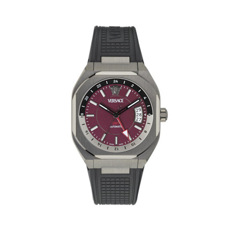 Montre Analogique Versace avec Aiguilles Lumineuses - Coffret Cadeau