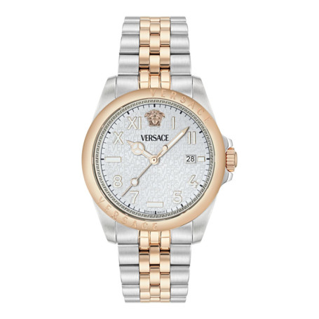 Montre Versace VE9H00424 pour Homme en Or et Argent