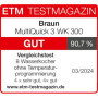 Bouilloire Braun MultiQuick WK300 - Design Pratique et Performant