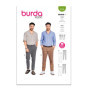 Patron de Couture Burda B5722 pour Pantalon Homme Élégant