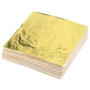Lot de 600 Feuilles d'Or Imitation ZEONHEI pour Bricolage et Manucure