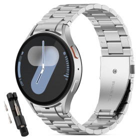 BDIG Bracelet en Métal Compatible avec Samsung Galaxy Watch 7 6 5 4 40mm 44mm/6 Classic 43mm 47mm/Watch 5 Pro 45mm/4 Classic 42m
