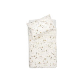 Parure de Lit Enfant Jollein Tiny Park - Housse de Couette Réversible 100x140 cm