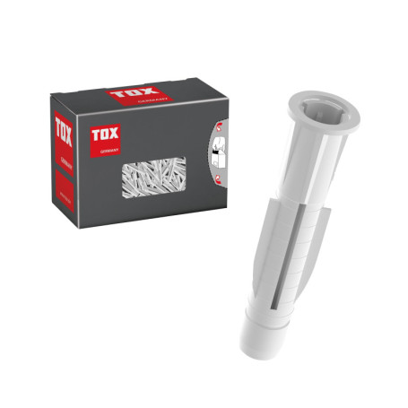 Cheville Universelle TOX TRIKA 10/61 - Fixation Multi-Matériaux, 16 pcs