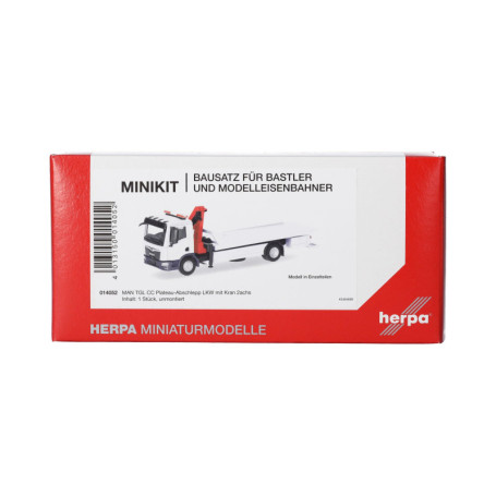Kit de Montage Camion Man TGM avec Grue - Miniature 1:87 Herpa