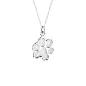 Collier Pendentif Patte de Chat en Argent 925 pour Femme