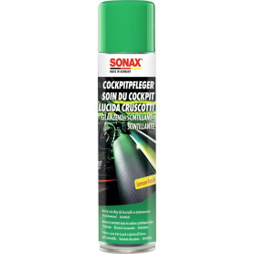 SONAX Soin du Cockpit Scintillant 400 ML - Nettoyant Plastiques Intérieurs