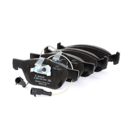 Plaquettes de Frein Avant Bosch BP120 - Jeu de 4, Réduction du Bruit et de la Poussière