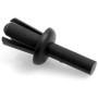 Lot de 50 Rivets à Expansion Noir pour Voiture - Montage Rapide et Pratique