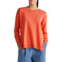 Pull Femme Orange à Col Dégagé - United Colors of Benetton