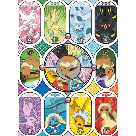 Puzzle Pokémon Eevee 1000 Pièces - Buffalo Games Silver Select