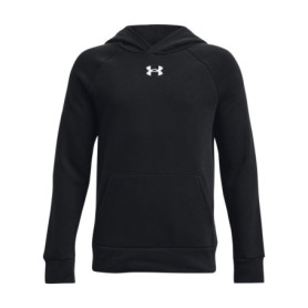 Sweat à Capuche Under Armour Garçon UA Rival Fleece Noir
