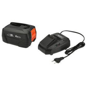 Kit de démarrage Gardena P4A avec batterie 18V et chargeur