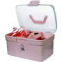 Kit de Toilettage pour Enfants - Set de 7 Pièces Rose HKM