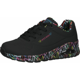 Baskets Femme Skechers Uno-Night Shades en Mousse Viscoélastique