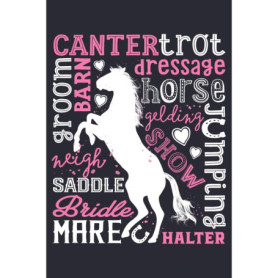 Carnet Équestre : Journal Ligné pour Passionnés de Chevaux