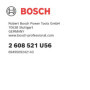 Embouts PRO Torx Security Impact Bosch - 8 pièces pour vissage robuste